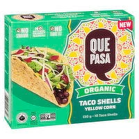 Que Pasa - Taco Shells Yellow Corn, 130 Gram