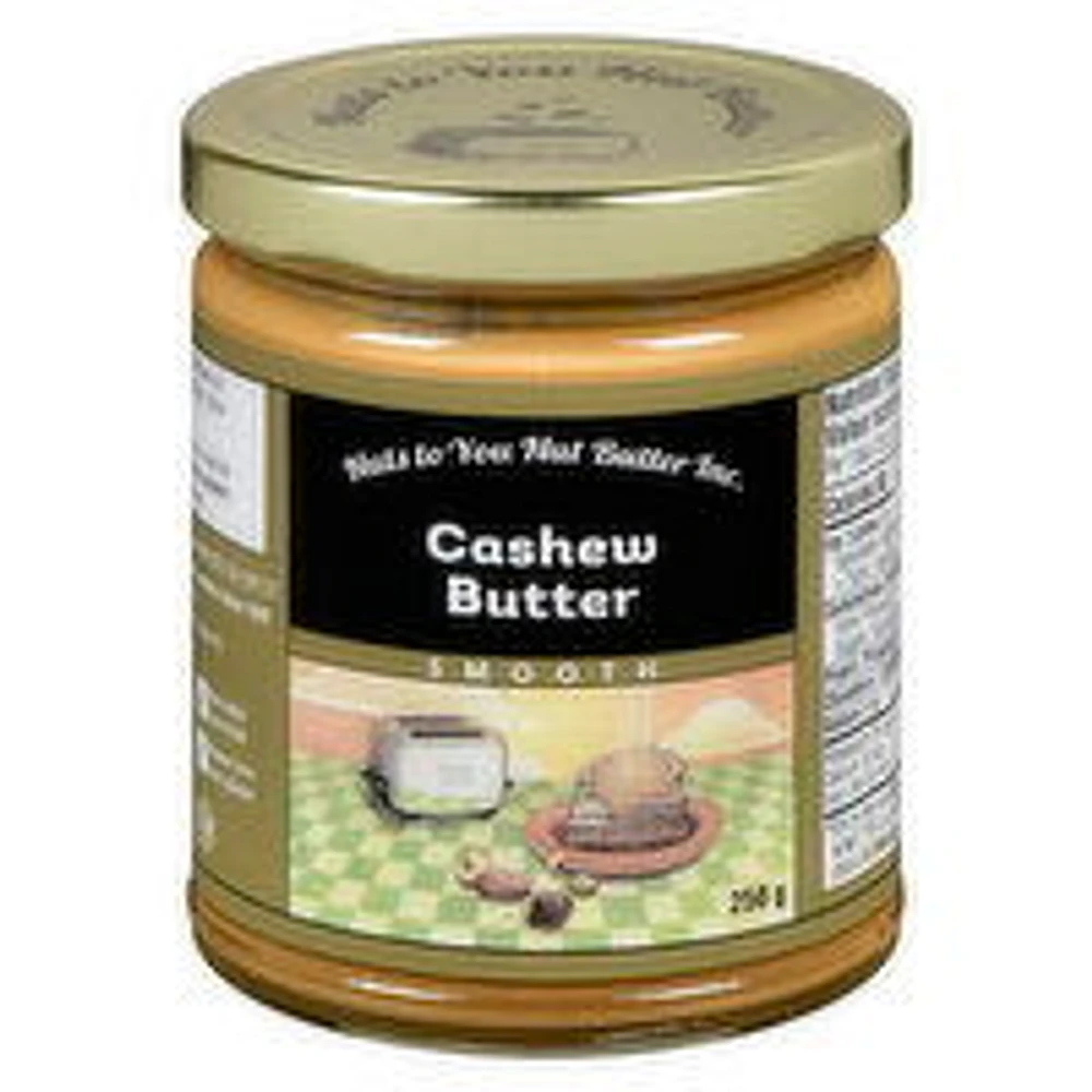 Nuts to You - Cashew Butter - Smooth, 250 Gram