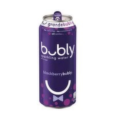 Bubly - Sparkling Water Blackberry, 473 Millilitre