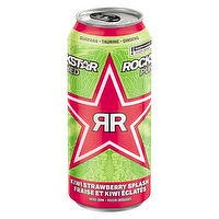 Rockstar - Punched Kiwi Strawberry Blast, 473 Millilitre