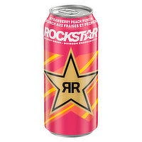 Rockstar - Rockstar Strawberry Peach Punch, 473 Millilitre
