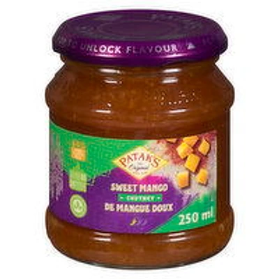 Patak's - Sweet Mango Chutney, 250 Millilitre