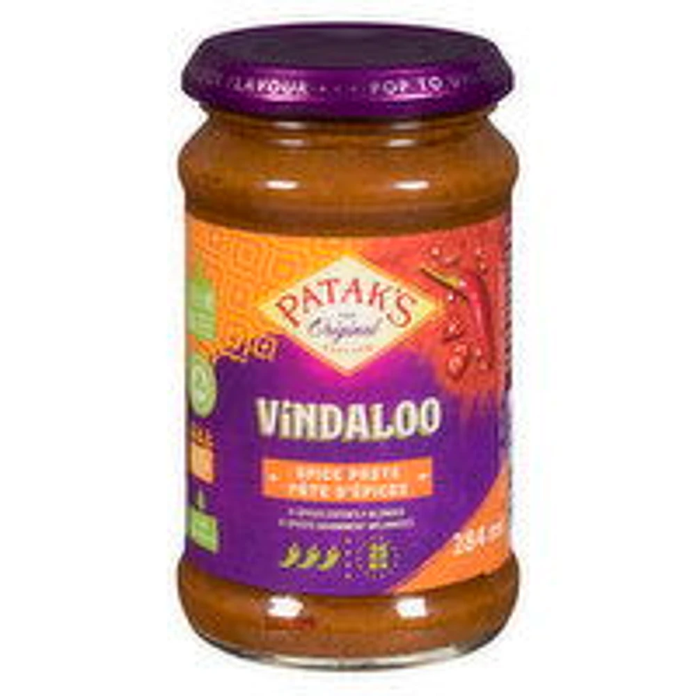 Patak's - Vindaloo Curry Paste, 284 Millilitre