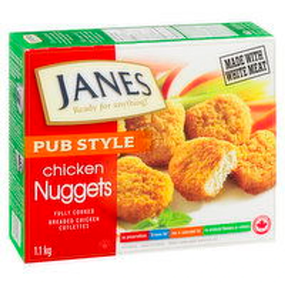 Janes - Pub Style Chicken Nuggets, 1.1 Kilogram