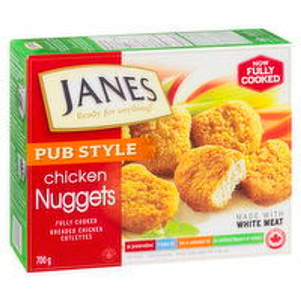 Janes - Pub Style Chicken Nuggets, 700 Gram