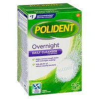 Polident - POLIDENT OVERNIGHT TABS, 96 Each