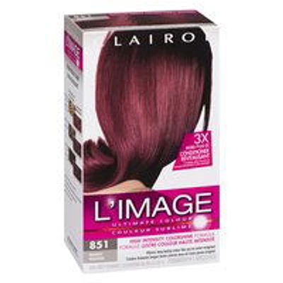CLAIROL - L'image Ultimate Color - Burgundy 851, 1 Each