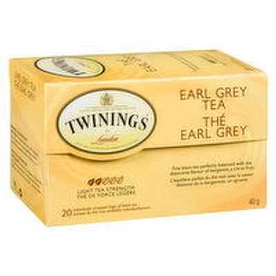Twinings - Earl Grey Tea, 20 Each