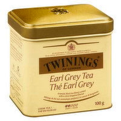 Twinnings - Earl Grey Tea Tin, 100 Gram