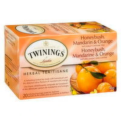 Twinings - Herbal Tea - Honeybush, Mandarin & Orange, 20 Each