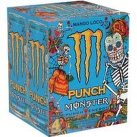 Monster - Punch Mango Energy Drink 473 mL, 4 Each