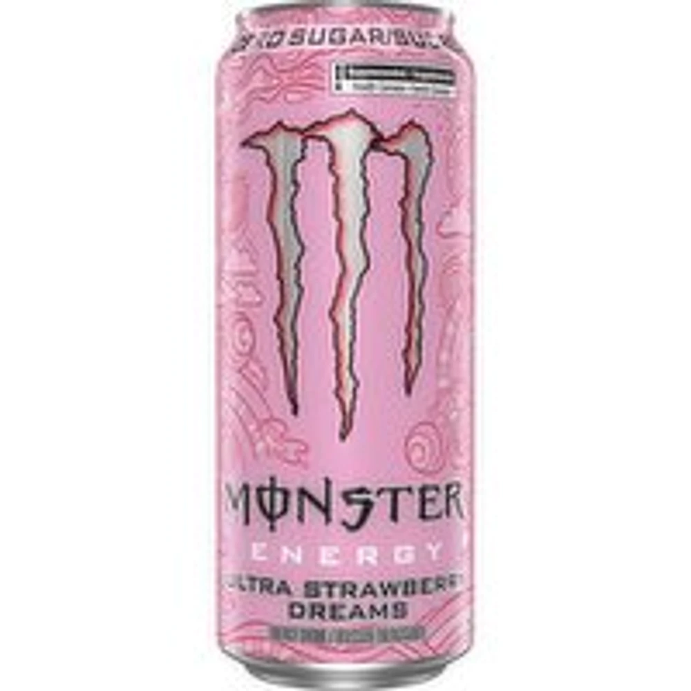 Monster - Energy Ultra Strawberry, 473 Millilitre