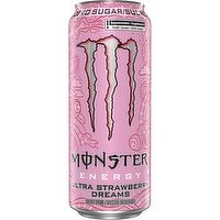 Monster - Energy Ultra Strawberry, 473 Millilitre