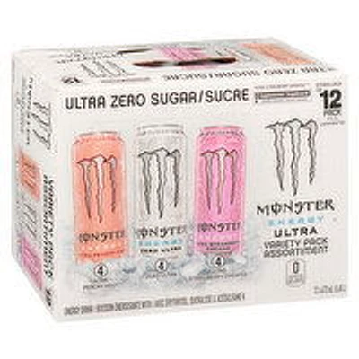 Monster - Ultra Variety Pack, 12 Each