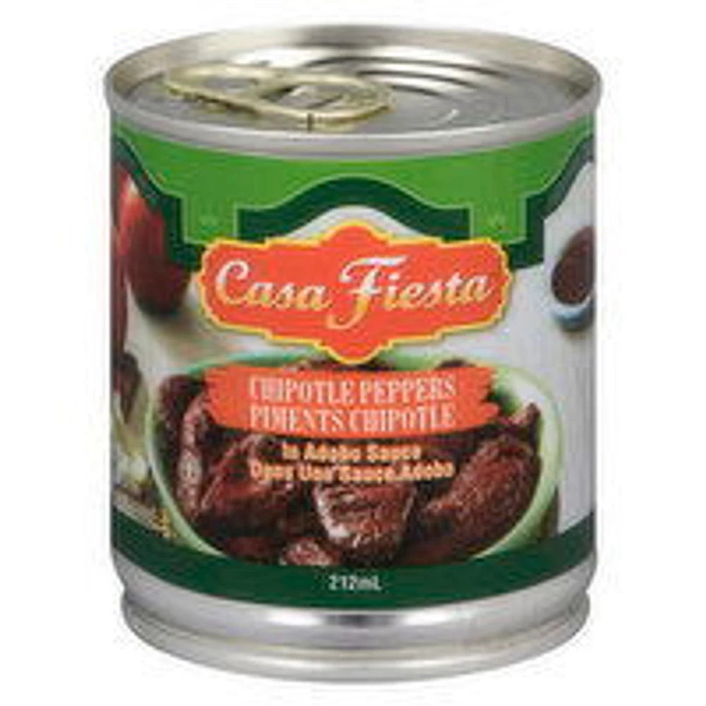 Casa Fiesta - Chipotle Peppers in Adobo Sauce, 212 Millilitre