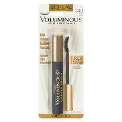 L'Oreal - Voluminous Curved Brush Mascara - Black, 1 Each