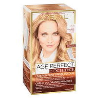 L'Oreal - Excellence Age Perfect 8N Medium Natural Blonde, 1 Each