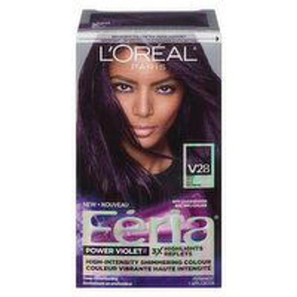 L'Oreal - Feria Power Violet - Deepest Violet, 1 Each