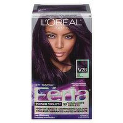L'Oreal - Feria Power Violet - Deepest Violet, 1 Each