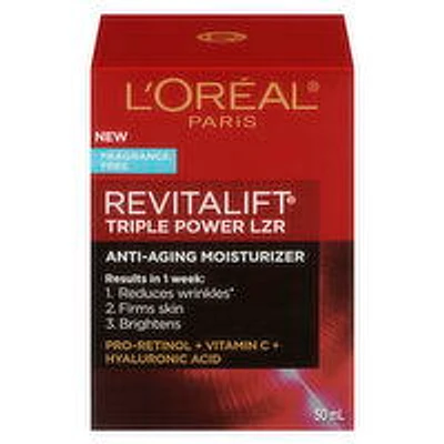 L'Oreal - Revitalift Day Cream Frangrance-Free, 50 Millilitre