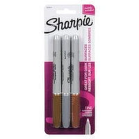 Sharpie - Fine Metallic Markers, 3 Each