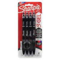 Sharpie - Gel Medium Ink Pens, 4 Each