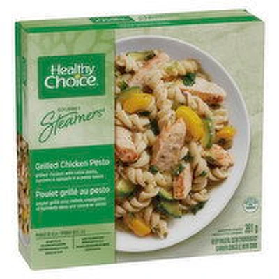 Healthy Choice - Gourmet Steamers Grilled Chicken Pesto Frozen Meal, 301 Gram
