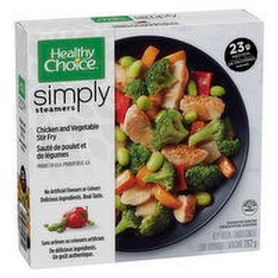 Healthy Choice - Simply Steamers Chicken and Vegetable Stir Fry Frozen Meal, 262 Gram