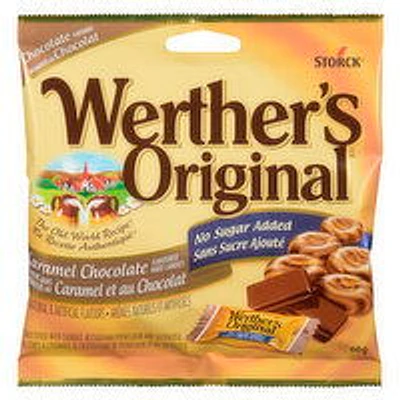 Werther's - Original Caramel Chocolate No Sugar Added, 60 Gram