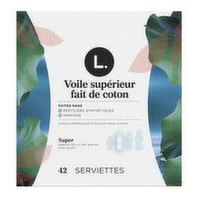 L. - Ultra Super Pad, 42 Each