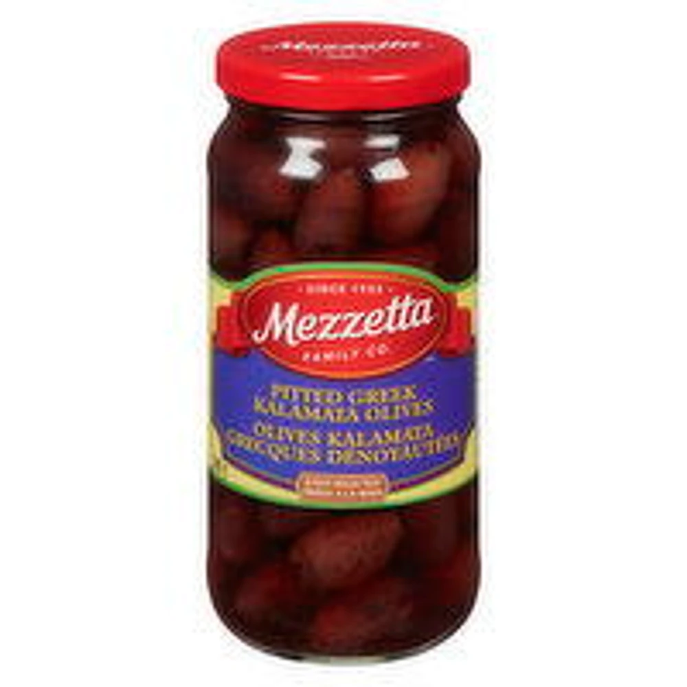 Mezzetta - Imported Pitted Kalamata Olives, 398 Millilitre