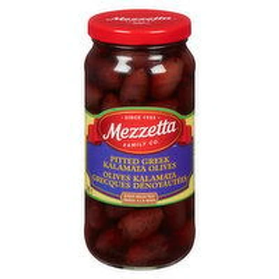 Mezzetta - Imported Pitted Kalamata Olives, 398 Millilitre