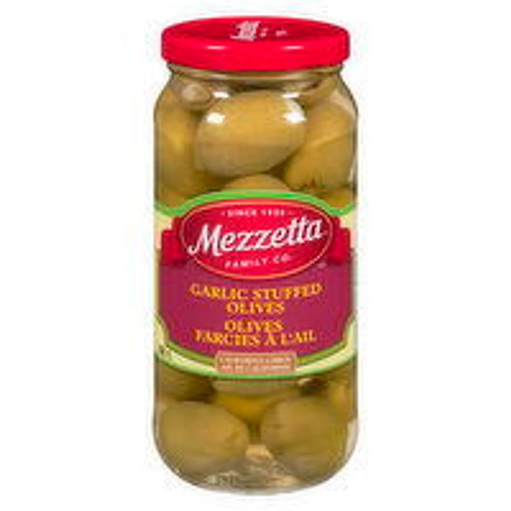 Mezzetta - Garlic Stuffed Olives, 398 Millilitre