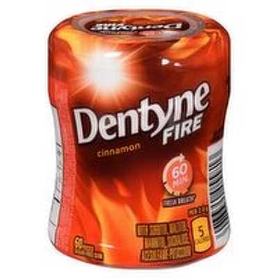 Dentyne - Fire Sugar Free Cinnamon Gum, 60 Each