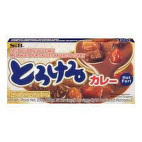 S&B - Tasty Curry Sauce Mix - Hot, 200 Gram