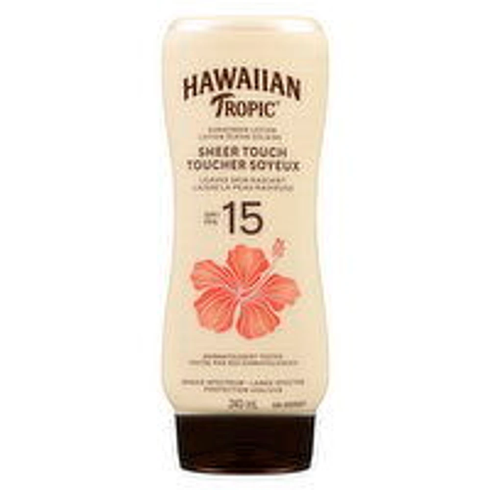 Hawaiian Tropic - Sheer Touch Oil Free Sunscreen SPF 15, 240 Millilitre