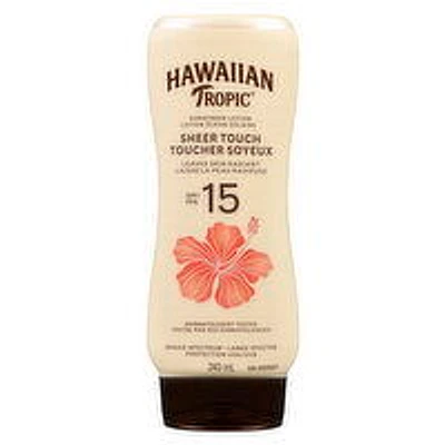 Hawaiian Tropic - Sheer Touch Oil Free Sunscreen SPF 15, 240 Millilitre
