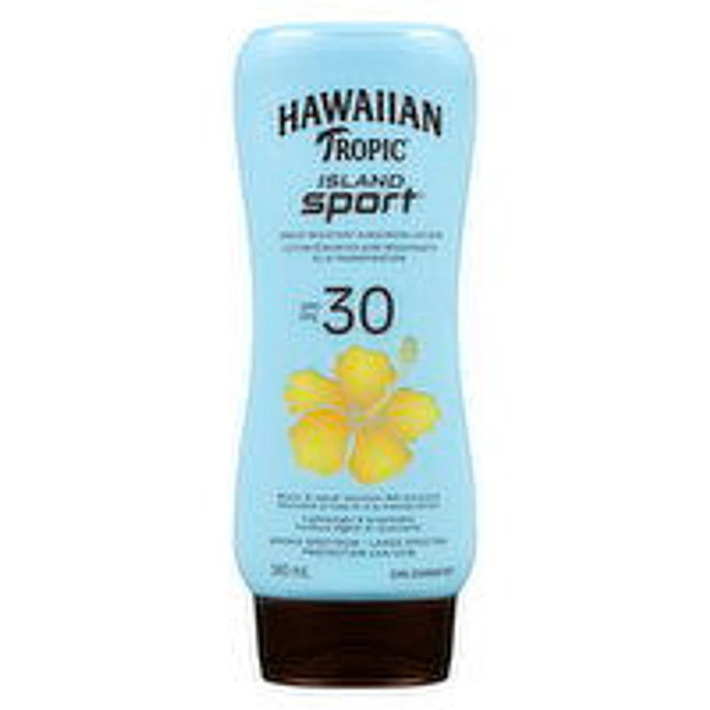 Hawaiian Tropic - Island Sport SPF30 Lotion, 240 Millilitre