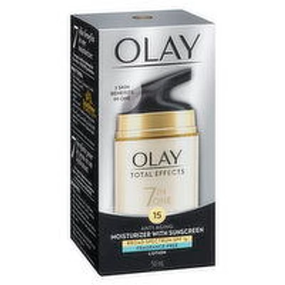 Olay - Total Effects Anti-Aging Moisturizer wit Sunscreen, 50 Millilitre