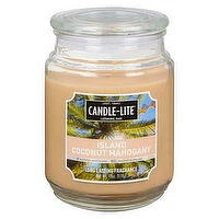Candle-Lite - Candle Lite Island Ccnut Mhgny Jar, 510 Gram