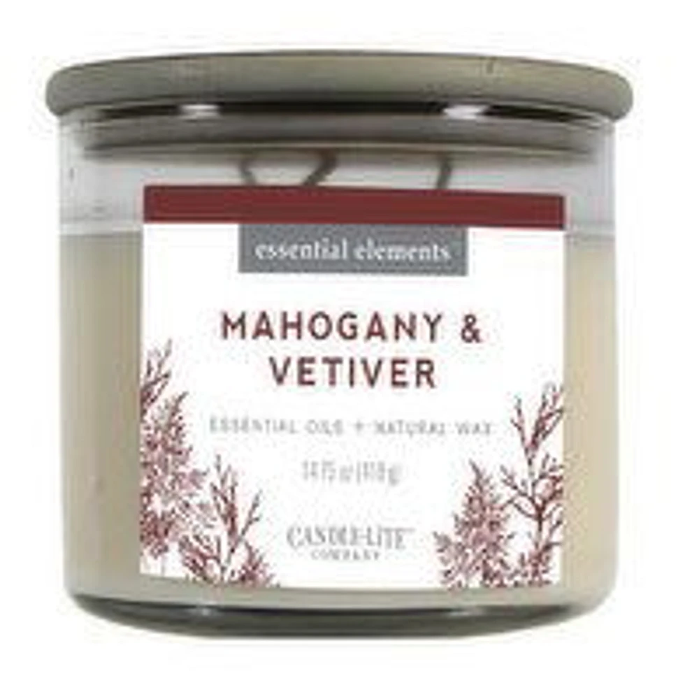 Candle-Lite - Mahogany & Vetiver Candle Jar, 418 Gram
