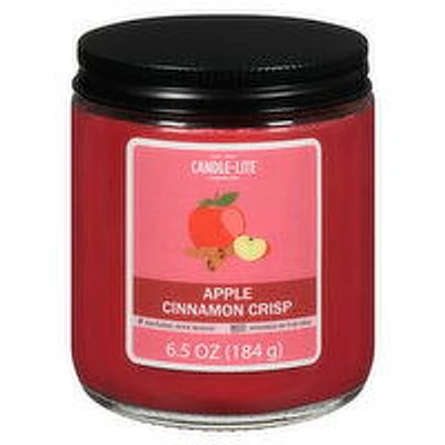 Candle-Lite - Apple Cinnamon Crisp Candle Jar, 184 Gram
