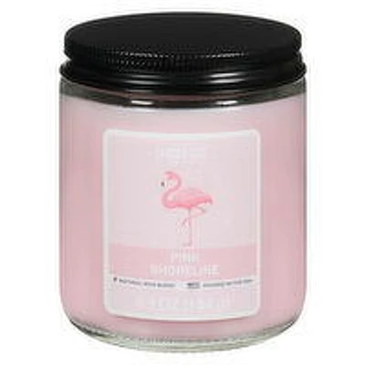 Candle-Lite - Pink Shoreline Candle Jar, 184 Gram
