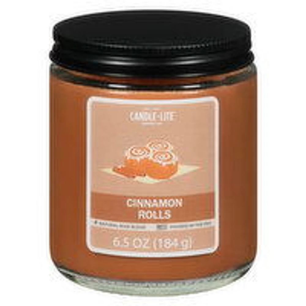 Candle-Lite - Cinnamon Rolls Candle Jar, 184 Gram