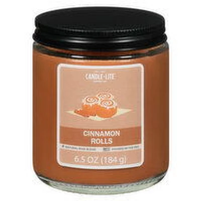 Candle-Lite - Cinnamon Rolls Candle Jar, 184 Gram