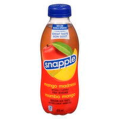 Snapple - Mango Madness Real Fruit Beverage, 473 Millilitre