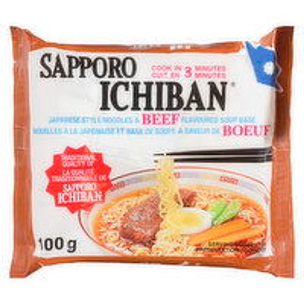 Sapporo Ichiban - Sapporo Ichiban Beef Noodles, 100 Gram