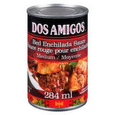 Dos Amigos - Red Enchilada Sauce Medium, 284 Millilitre