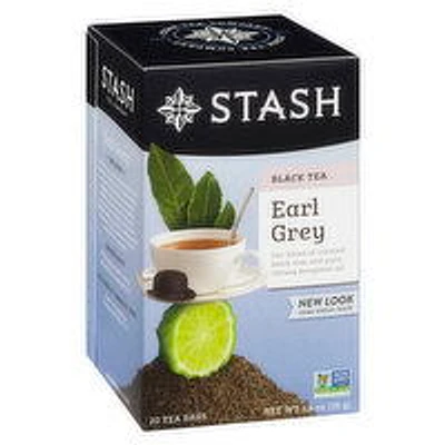 Stash - Black Tea - Earl Grey, 20 Each