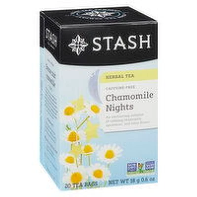 Stash - Herbal Tea - Chamomile Nights, Bedtime Blend, 20 Each
